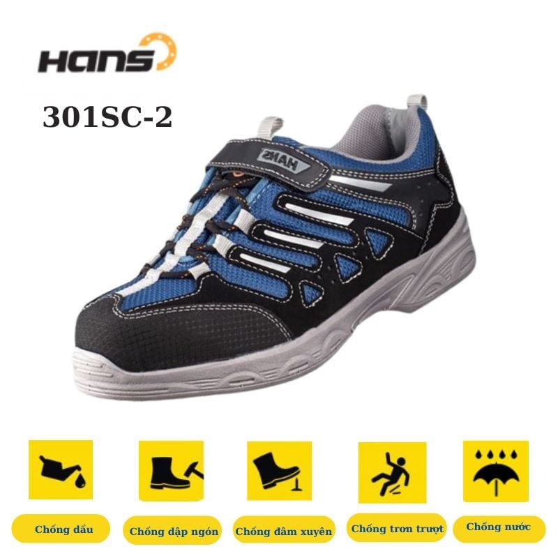 Giày bảo hộ Hans HS-301 (HS-301SC-2 Active) - Chính hãng, giao hàng nhanh