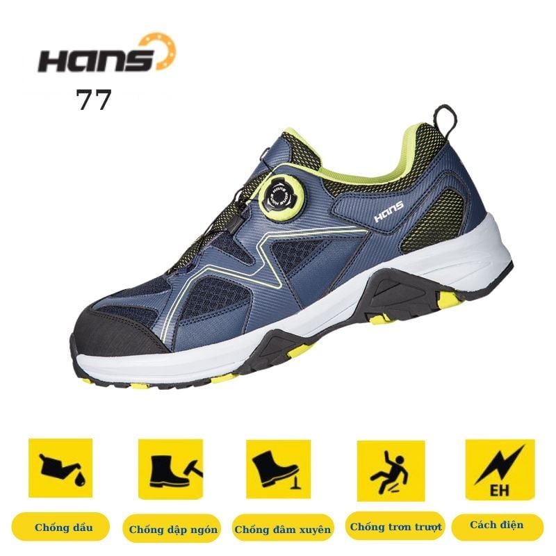 Giày bảo hộ Hans 77 Hàn Quốc thể thao cách điện