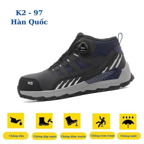 Giày bảo hộ cao cổ Hàn Quốc K2-97