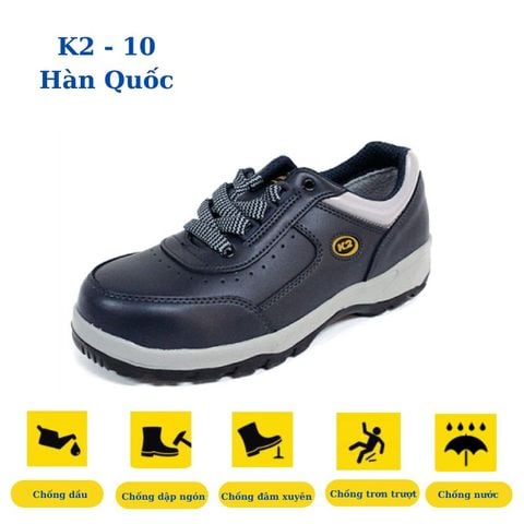 Giày bảo hộ Hàn Quốc K2-10 chính hãng