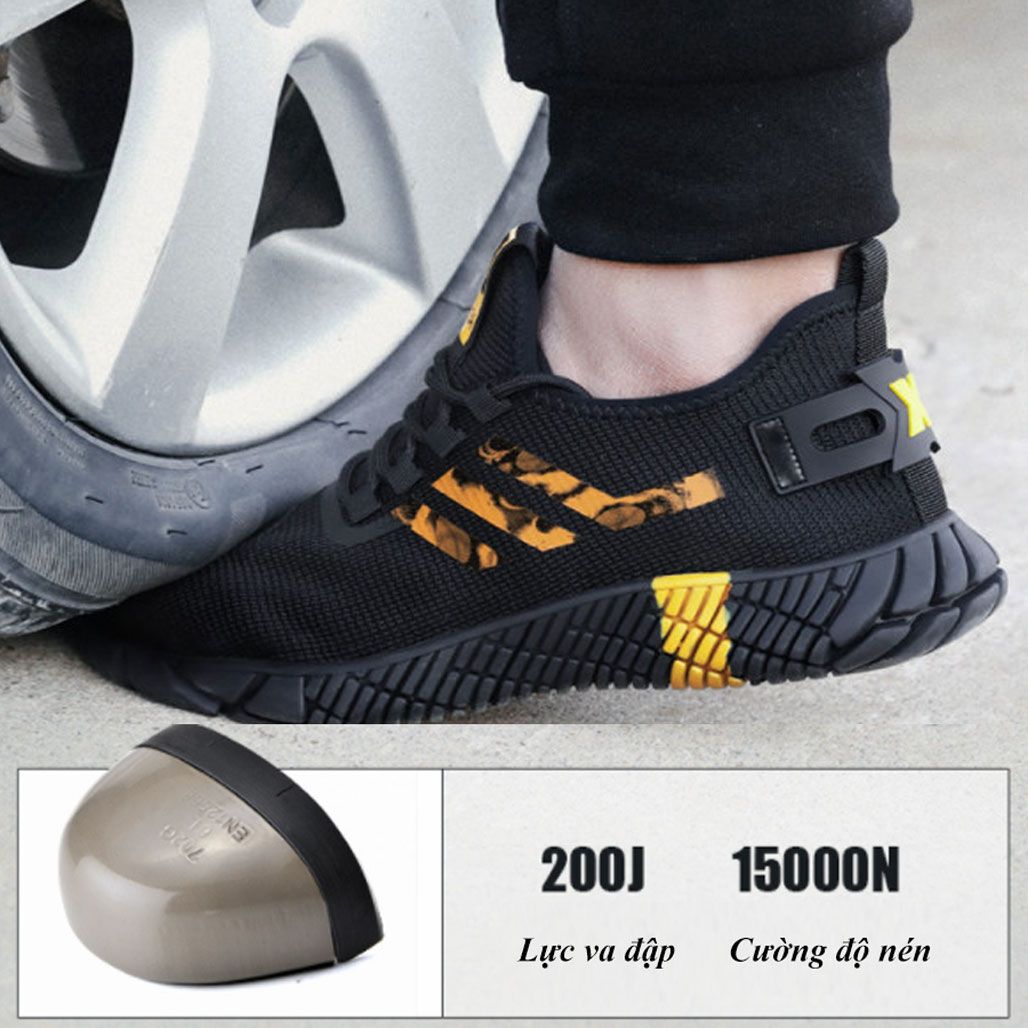 Giày Bảo Hộ Thời Trang Siêu Nhẹ Chính Hãng Guyisa 9200