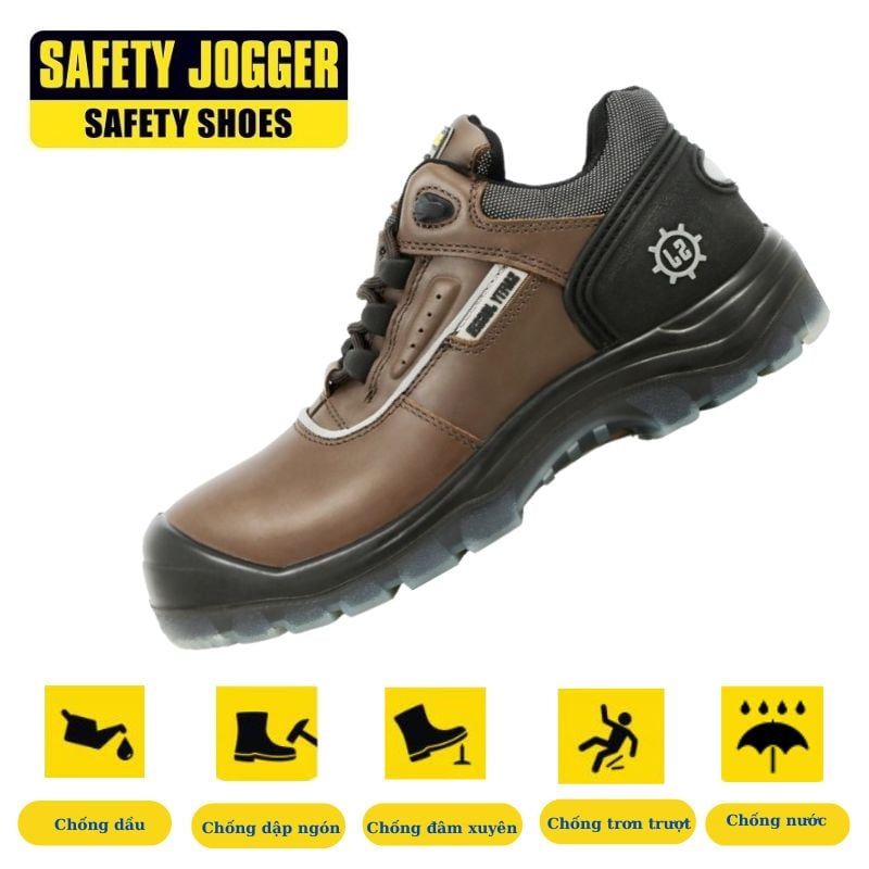 Giày Bảo Hộ Lao Động Safety Jogger Pluto S3 Chính Hãng