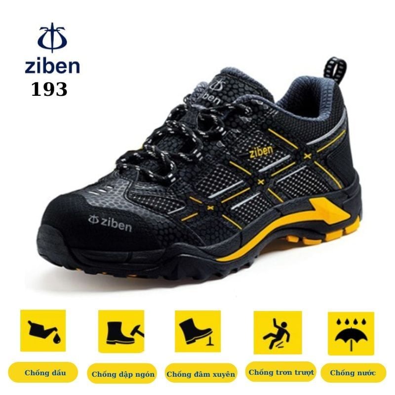 Giày bảo hộ thể thao Ziben 193 chính hãng