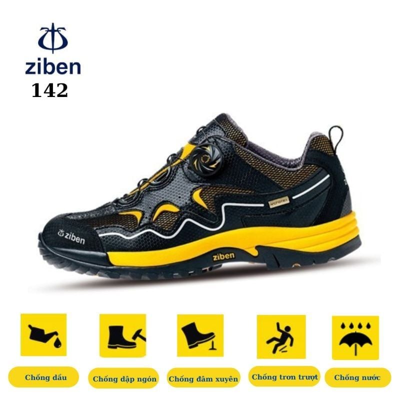 Giày bảo hộ Ziben ZB 142 nhập khẩu chính hãng