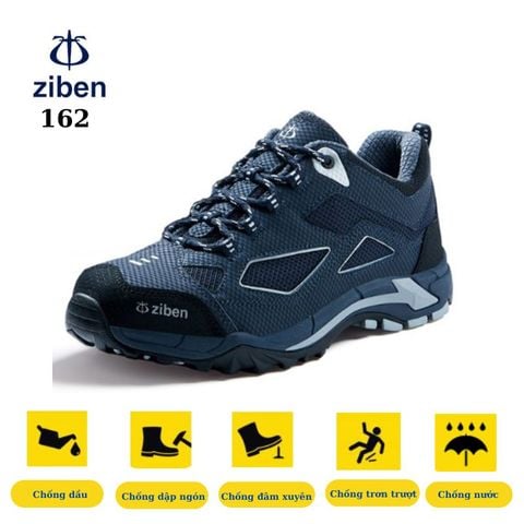 Giày bảo hộ thời trang cao cấp Ziben 162
