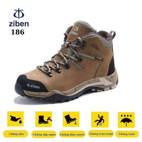 Giày bảo hộ cao cổ Ziben 186