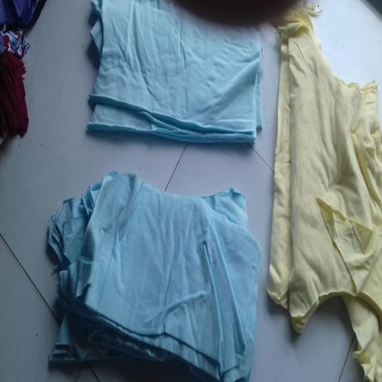 Giẻ Lau Cotton Màu (A3, A4, A5) – Mềm Mại, Thấm Hút Tốt, Đa Năng