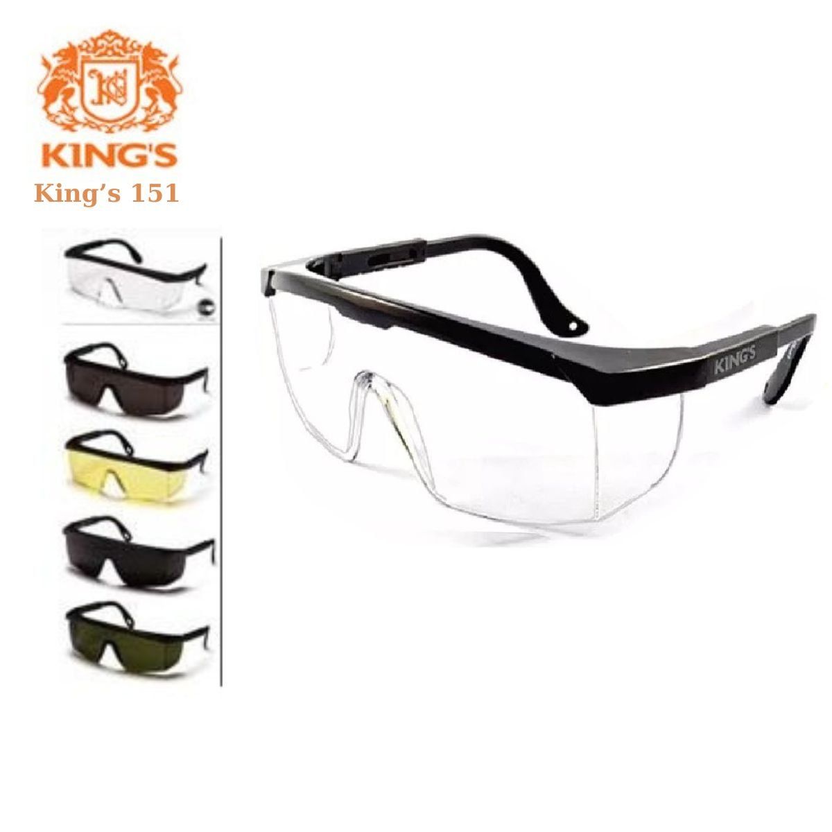 Kính bảo hộ chống tia UV King’s KY151