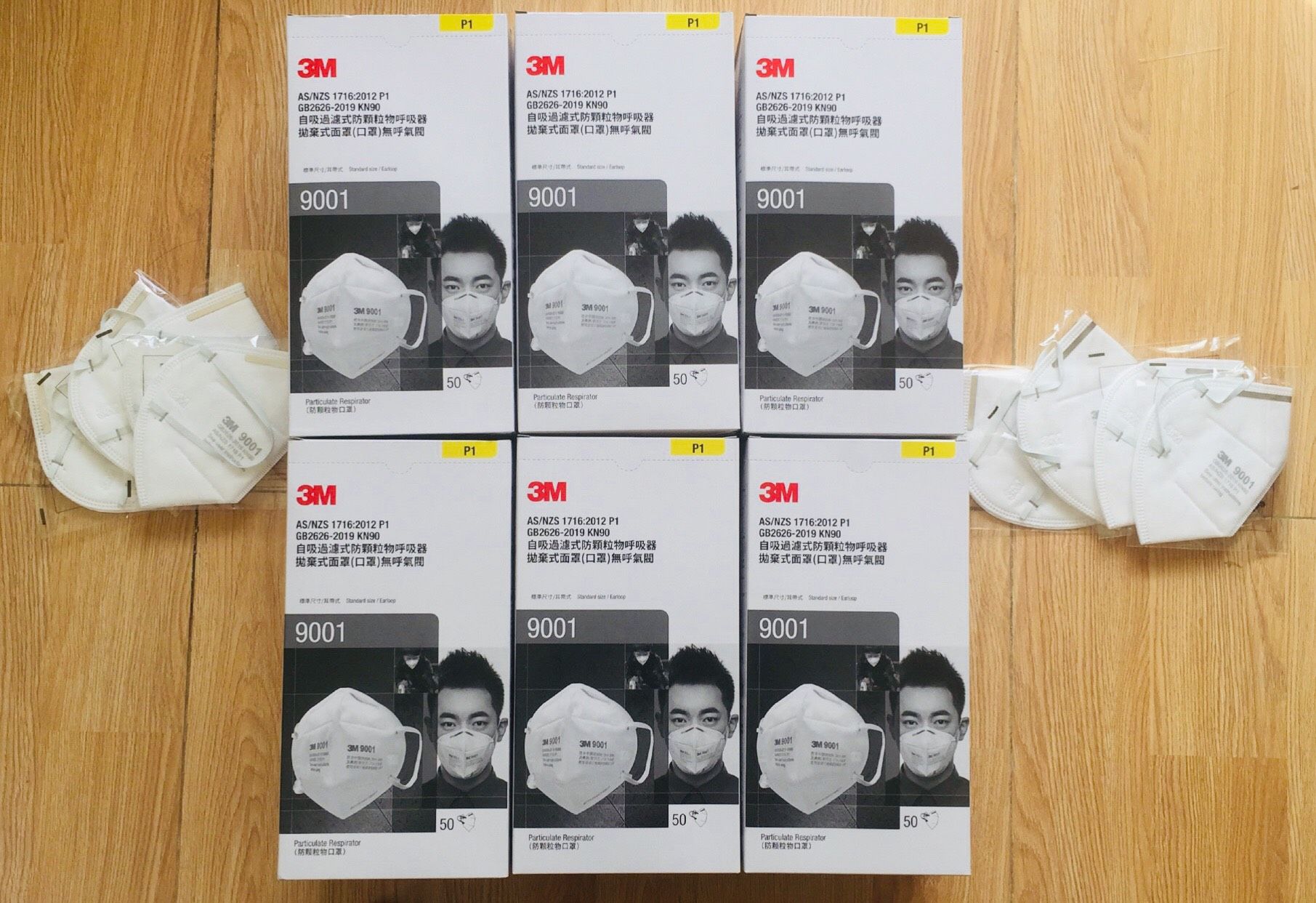 Khẩu Trang Lọc Bụi 3M 9001/9033