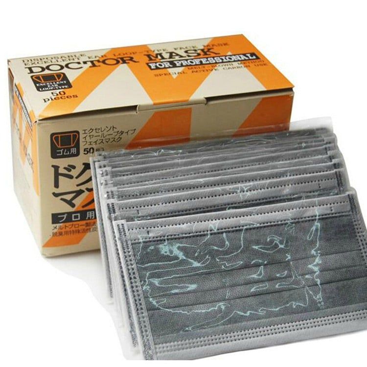 Khẩu Trang Y Tế Dr Mask 4 Lớp Lọc Bụi, Kháng Khuẩn Màu Xám