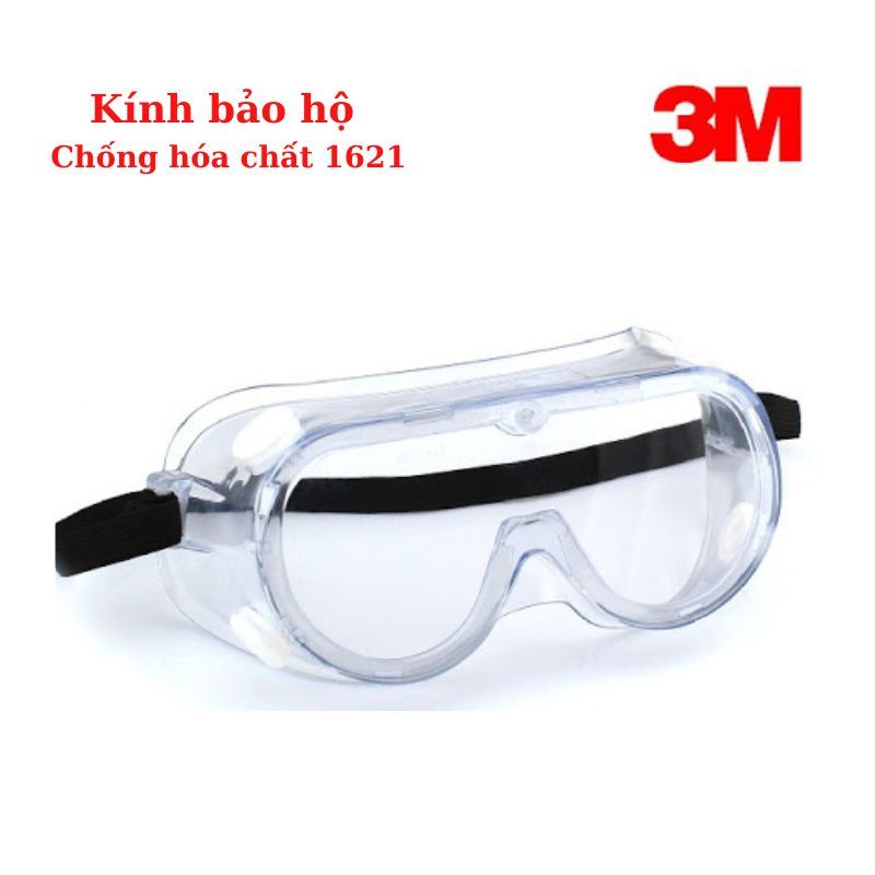 Kính Chống Hóa Chất 3M - 1621 - Bảo Hộ Lao Động Vĩnh Xuyên
