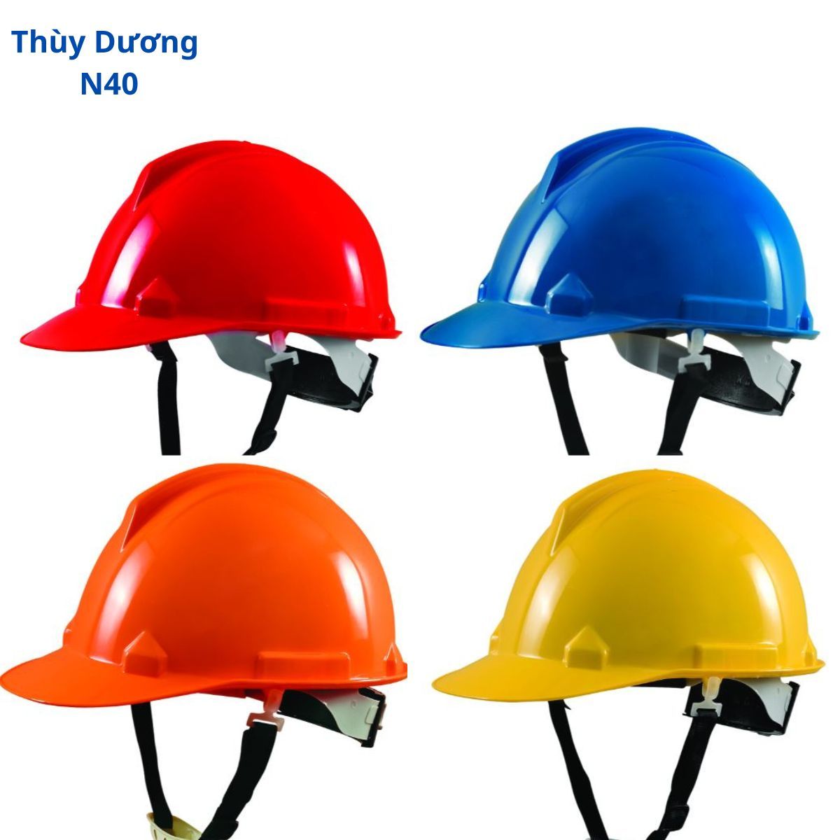 Mũ bảo hộ Thùy Dương N40 khóa vặn nhiều màu