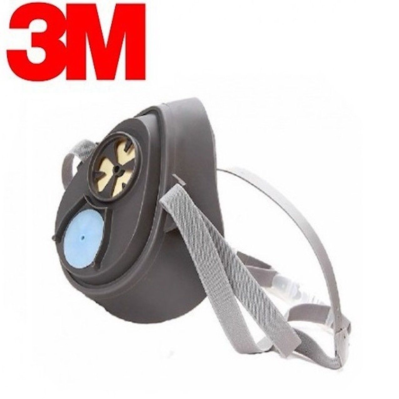 Mặt Nạ Phòng Độc Nửa Mặt 3M 3200 Màu Xám Đen Chính Hãng