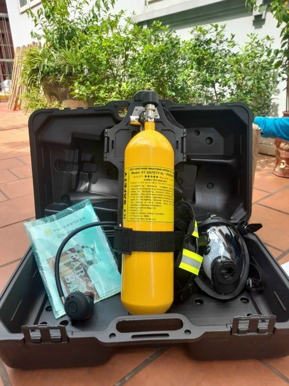Mặt Nạ Phòng Độc Model KT Safety RHZK6/30 Chính Hãng