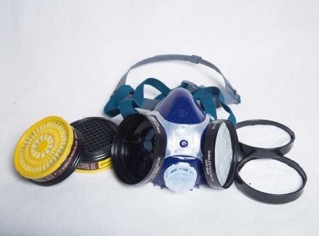 Mặt Nạ Lọc Bụi Silicon Dobu Hàn Quốc Màu Xanh DM-8024