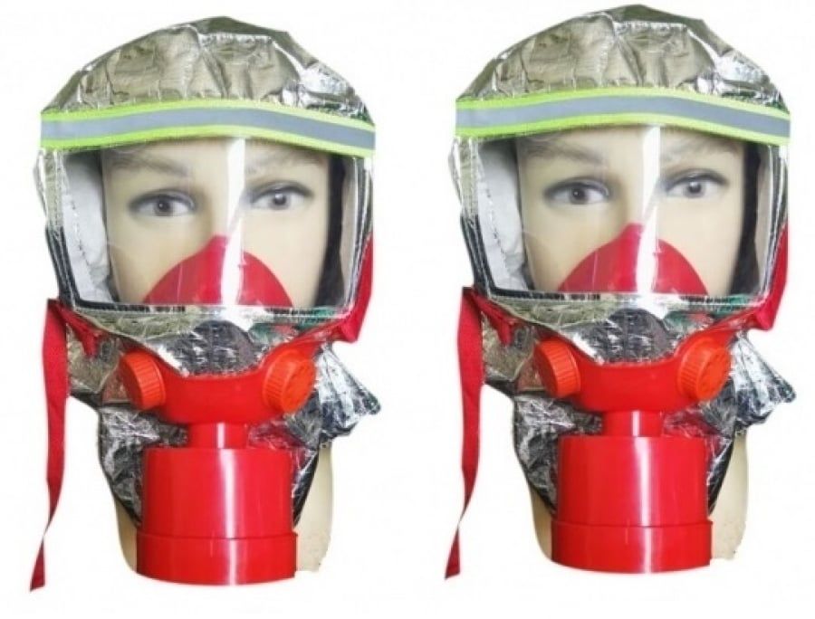 Mặt Nạ Chống Khói Thoát Hiểm Safety KT-40 Lọc Được Khí Xyanua