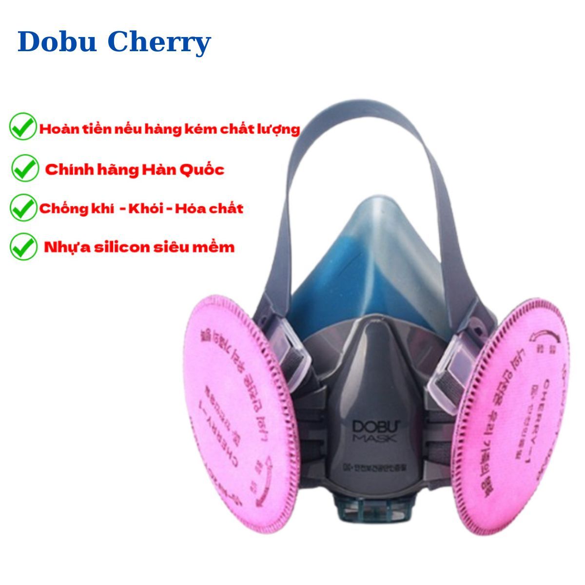 Mặt Nạ Lọc Khí Độc Hàn Quốc Dobu Cherry 1A/F1