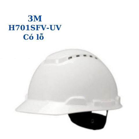 Mũ bảo hộ có lỗ 3M-H701SFV-UV