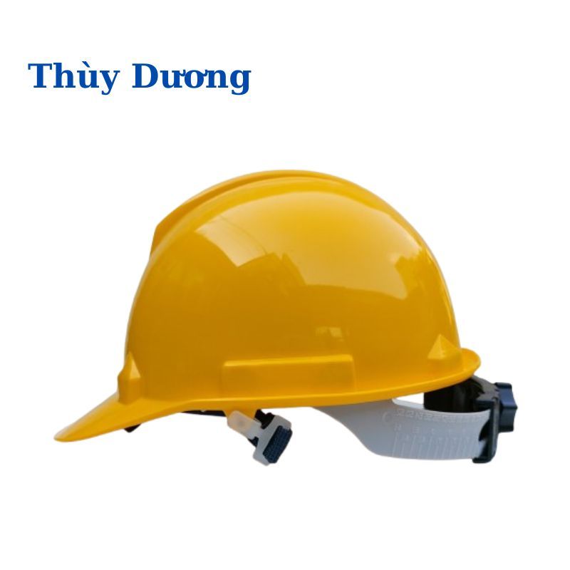 Mũ Bảo Hộ Thùy Dương Chất Liệu ABS Có Núm Vặn, Cách Điện