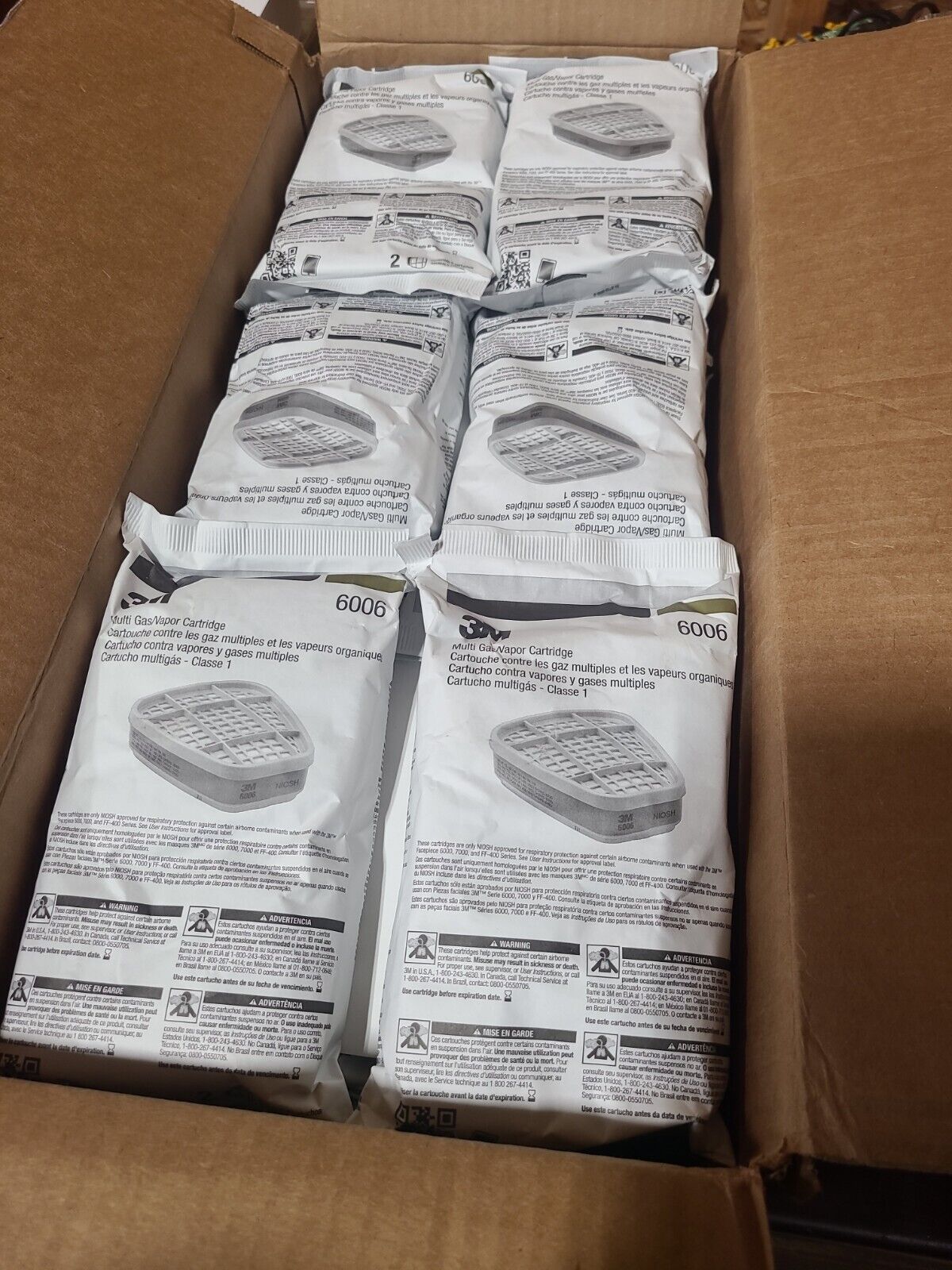 Phin Lọc Hữu Cơ 3M 6001 Màu Đen