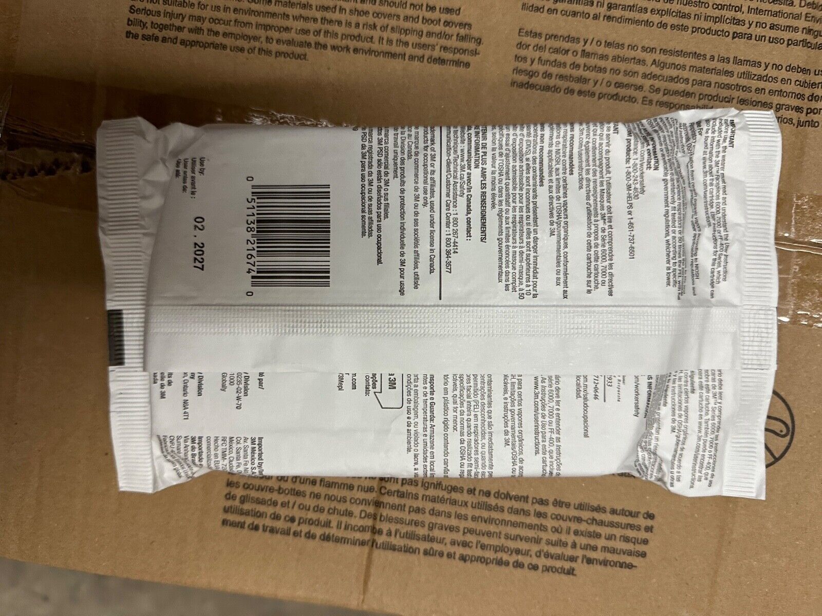 Phin Lọc Hữu Cơ 3M 6001 Màu Đen