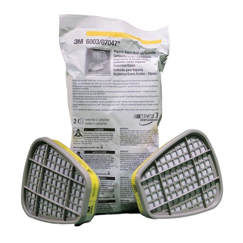 Phin Lọc 3M – 6001/6003 Phòng Độc Hơi Hữu Cơ Chính Hãng