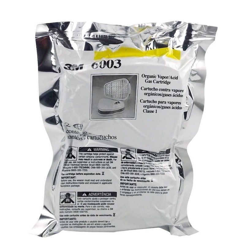 Phin Lọc 3M – 6001/6003 Phòng Độc Hơi Hữu Cơ Chính Hãng