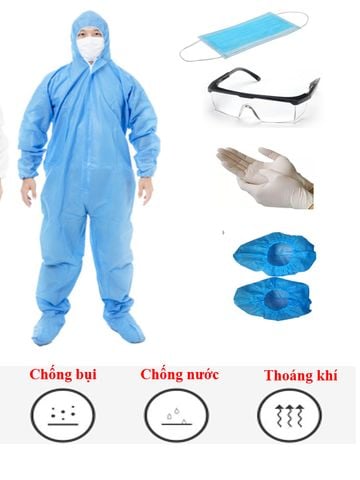Quần áo phòng dịch 7 món