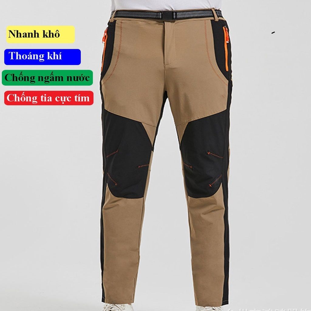 Quần Bảo Hộ Thời Trang Mau Khô 1659 Màu Đen Ghi Giá Tốt