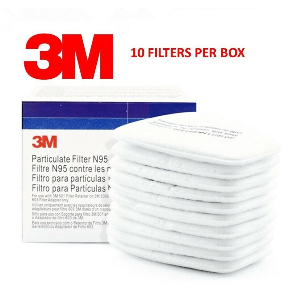 Tấm Lọc Bụi 3M - 5N11 Màu Trắng - Bảo Hộ Lao Động Vĩnh Xuyên