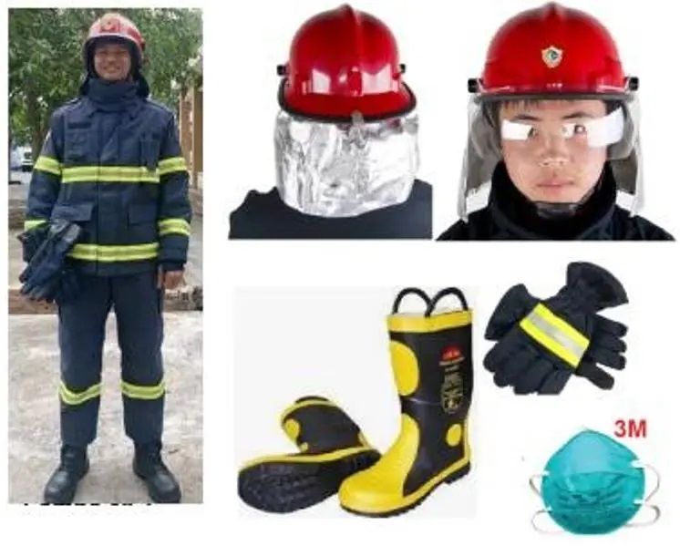 Quần Áo Phòng Cháy Chữa Cháy- Trang Phục PCCC Fire Pro-01 Loại 4 Lớp (Combo 1)