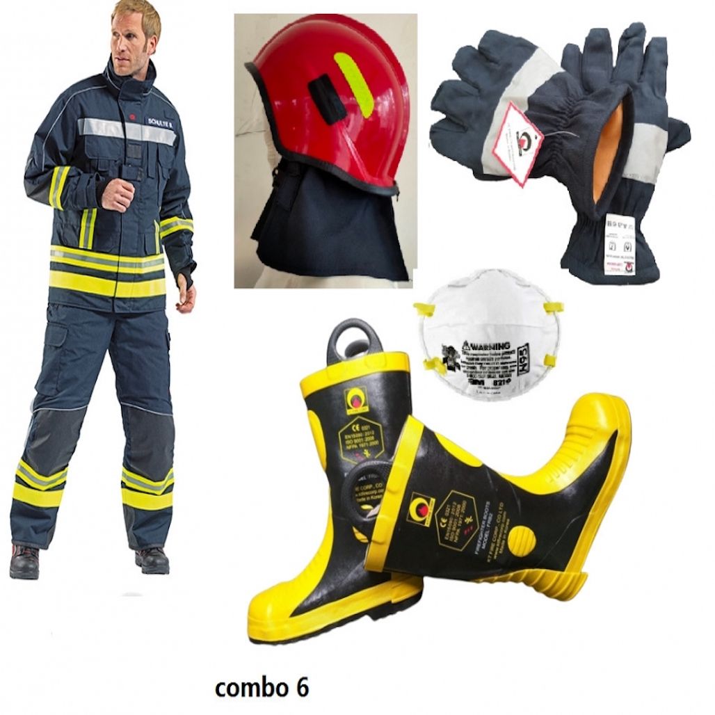 Trang Phục Chống Cháy- Quần Áo PCCC TT48 (Combo 1)