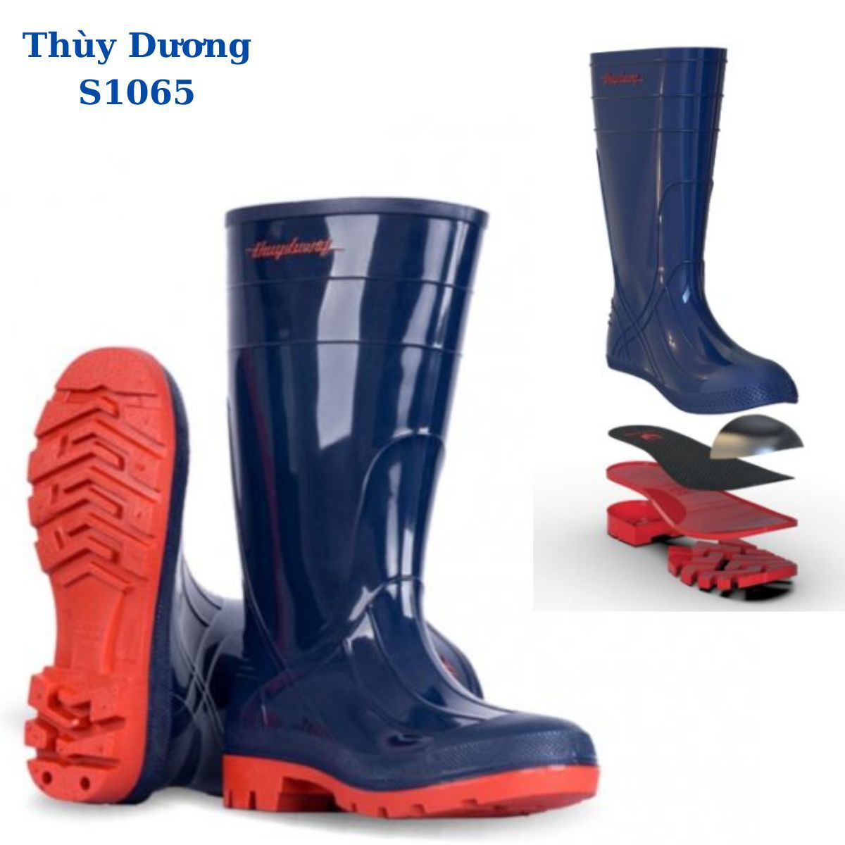 Ủng nhựa Thùy Dương chính hãng giá rẻ bền đẹp