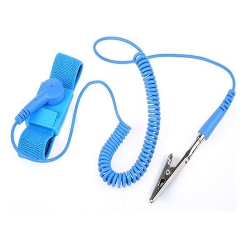 Vòng Đeo Tay Chống Tĩnh Điện Leko-PVC 1.8m Màu Xanh Da Trời