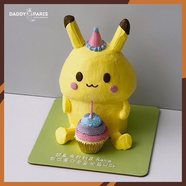 Bánh Gato Pikachu Tạo Hình