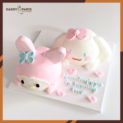Bánh Sinh Nhật Sanrio Family