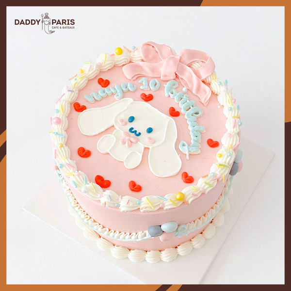 Bánh Sinh Nhật Cinnamoroll Pink