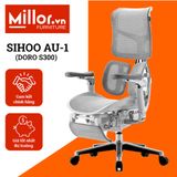  Ghế Lãnh Đạo Sihoo AU Doro S300 Trắng - Thiết Kế Công Thái Học Cao Cấp Nhập Khẩu - Trải Nghiệm Không Trọng Lực 