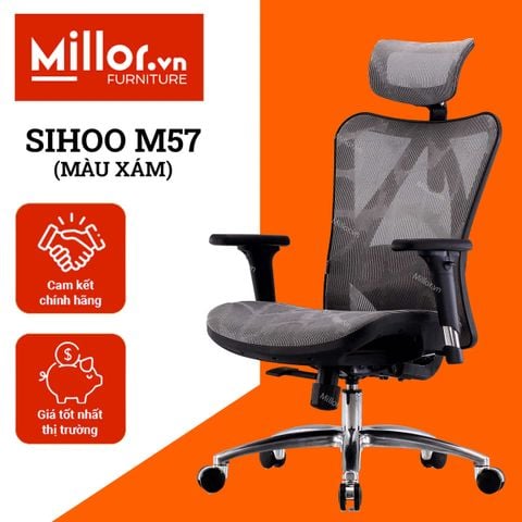 Ghế làm việc tại nhà giá rẻ millor sihoo m57