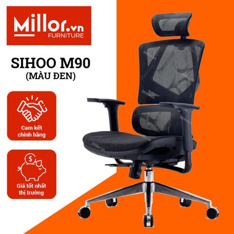  Sihoo M90 (M90C) Đen - Ghế văn phòng công thái học 