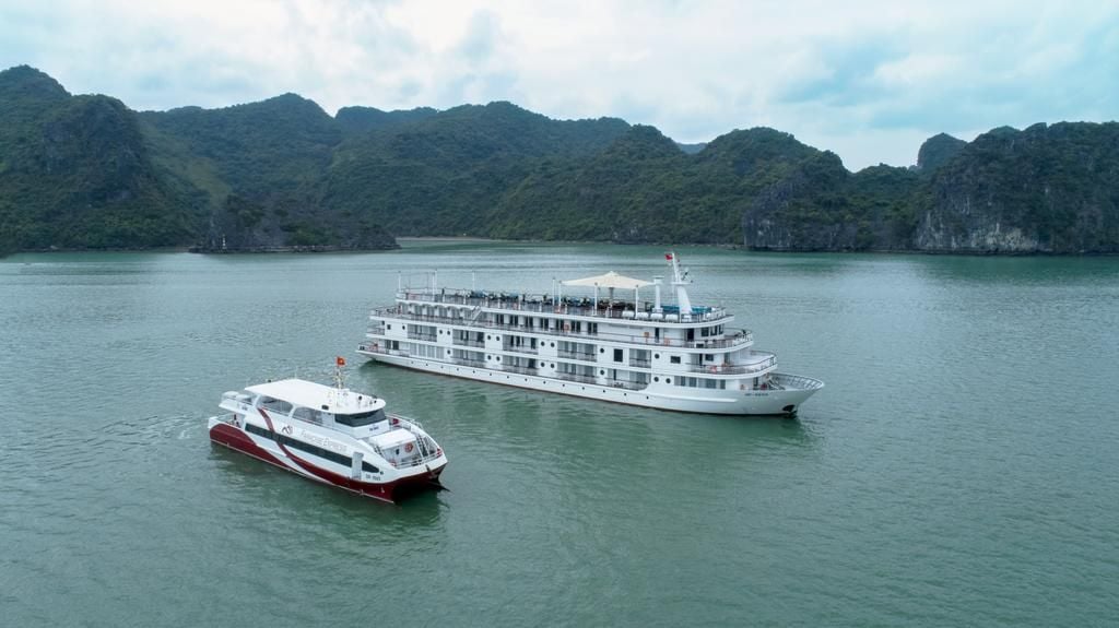 DU THUYỀN PARADISE GRAND 5 SAO TRÊN VỊNH LAN HẠ