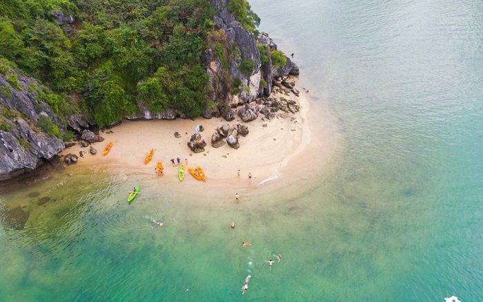 TOUR 2N1Đ DU THUYỀN 5 SAO M’GLORIA CRUISE CAO CẤP TRÊN VỊNH LAN HẠ