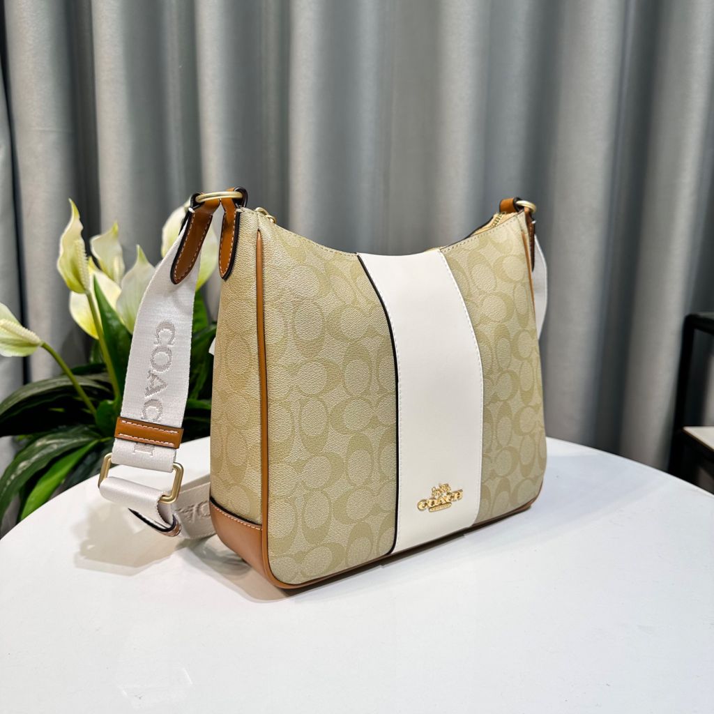 TX Túi Coach Ellie phối canvas sz26*14*7 TR840