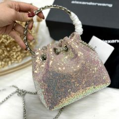 TX Túi Alexanderwang bling bling sz17*14*11 MS450