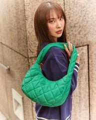 TX Túi kẹp nách chần ô MLb hobo sz30*11*22,5 NA290