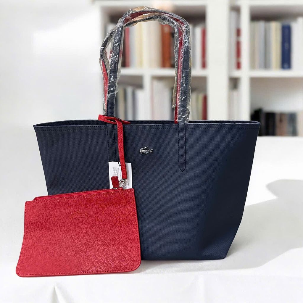 TX Túi Lacoste Tote kèm ví sz34*29*15 MS595