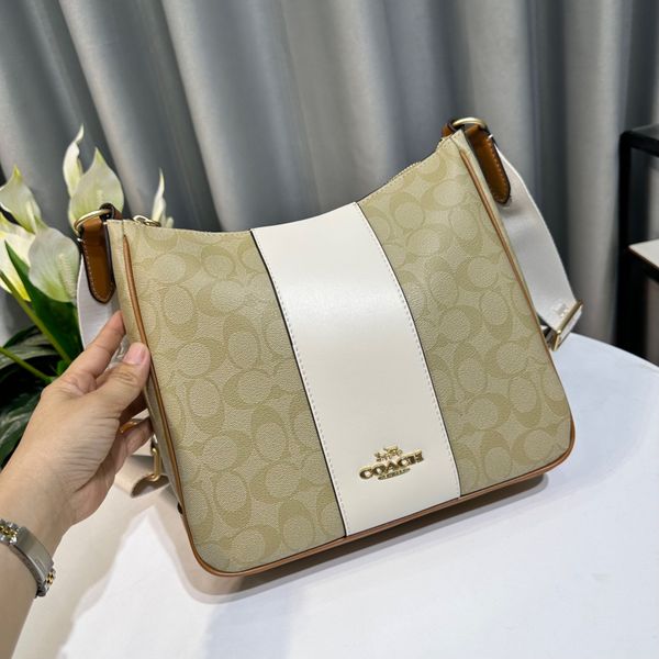 TX Túi Coach Ellie phối canvas sz26*14*7 TR840