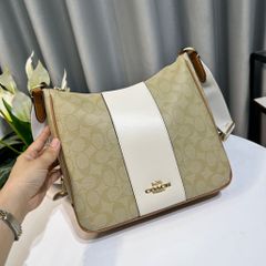 TX Túi Coach Ellie phối canvas sz26*14*7 TR840