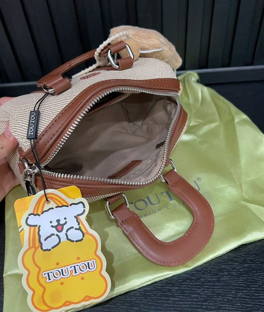 TX Túi Toutou kèm charm sz18*10*11,5 NA385