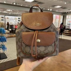 TX Balo Coach Pennie Backpack rút miệng sz21*22*10 MS970